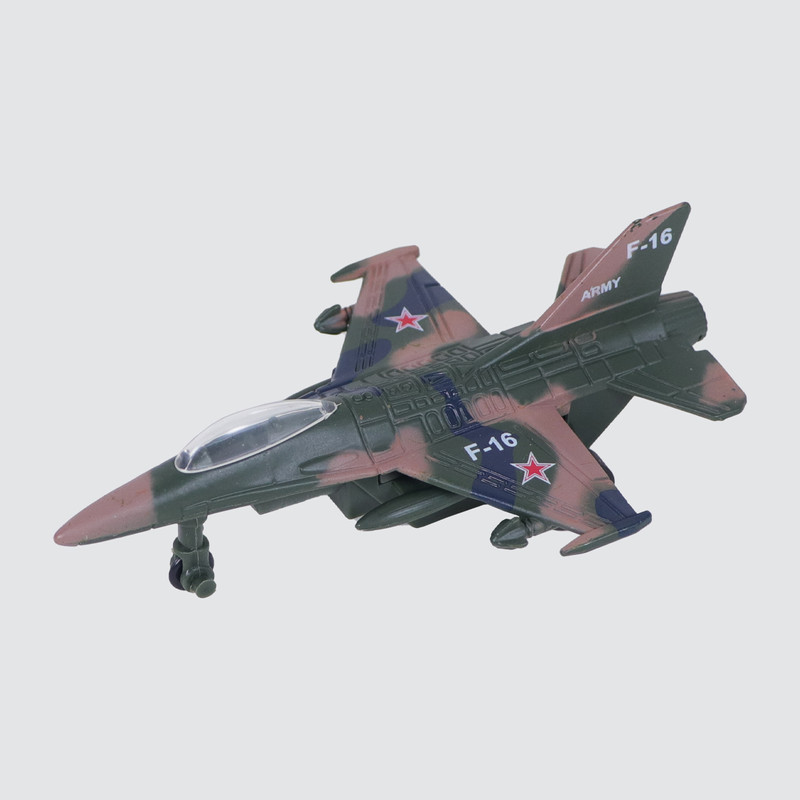 هواپیما بازی مدل جنگنده f-16 فلزی