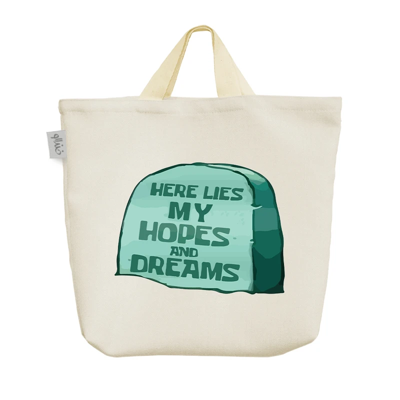 ساک خرید خندالو مدل قبر آرزوها کد 9633