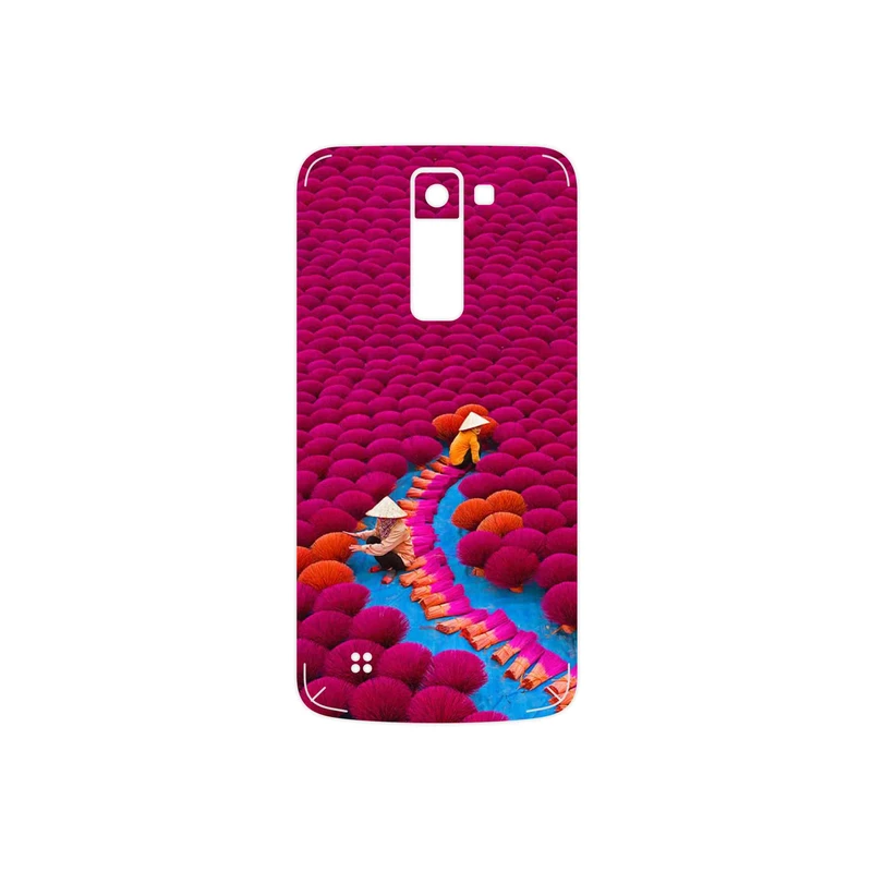 برچسب پوششی ماهوت مدل Vietnam Incense Wood Farms مناسب برای گوشی موبایل ال جی K8