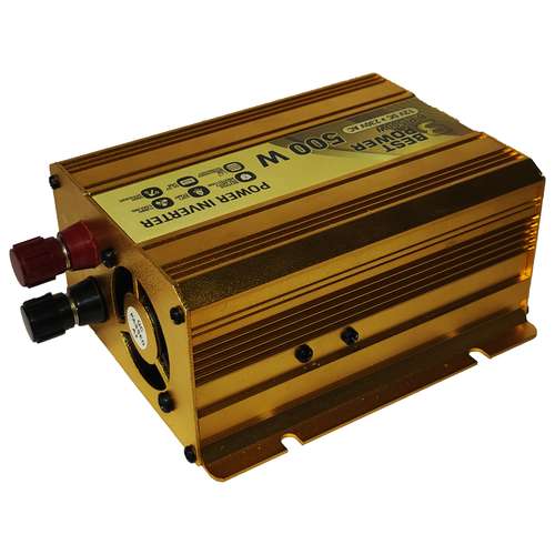 مبدل برق خودرو بست پاور مدل P.B. 500W