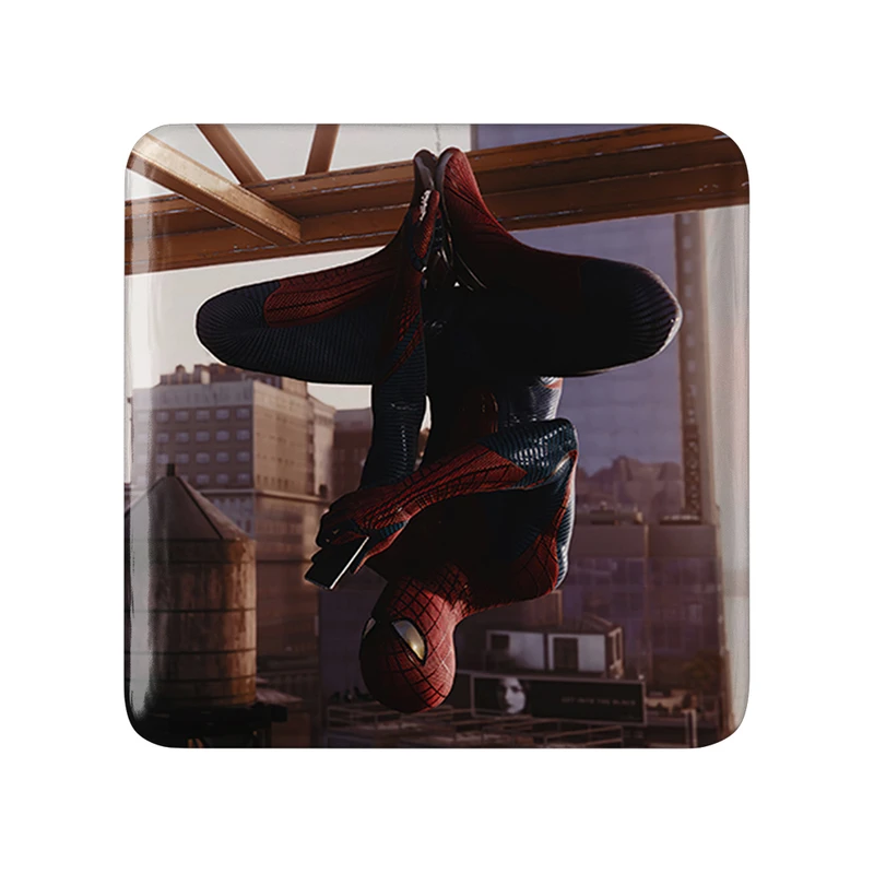 پیکسل خندالو طرح پیتر پارکر مردعنکبوتی مدل مربعی کد 30849