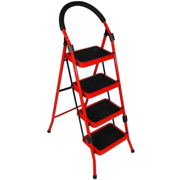 نردبان چهار پله مدل کف پهن