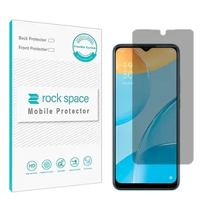 Rock space code PRV privacy screen protector suitable for Oppo A15