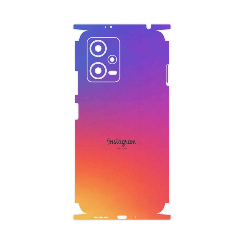 برچسب پوششی ماهوت مدل Instagram-FullSkin مناسب برای گوشی موبایل شیائومی Redmi Note 12 5G