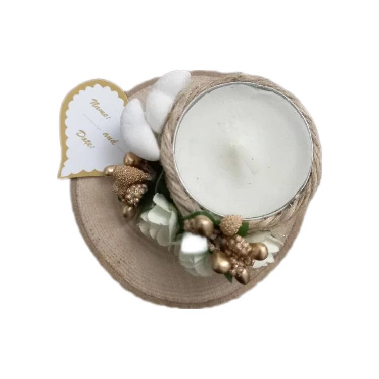 گیفت مدل روستیک شمع  بسته 8 عددی