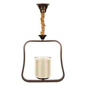 چراغ آویز مدل مربع