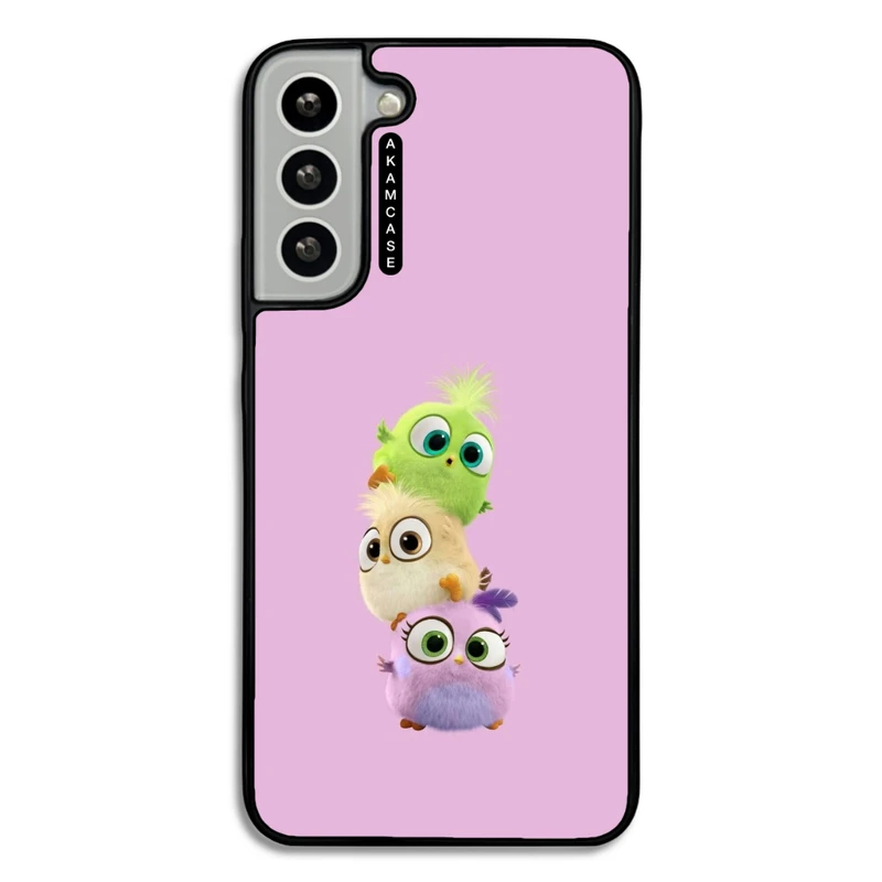 کاور آکام مدل AMC-WSGS22P-ANGRY BIRDS1 مناسب برای گوشی موبایل سامسونگ Galaxy S22 Plus