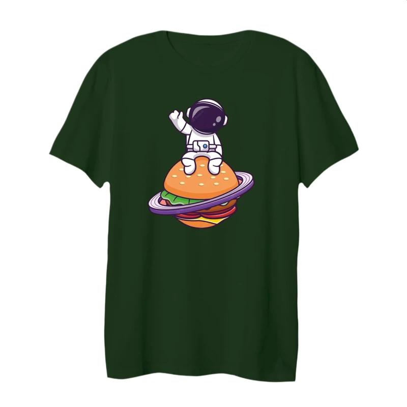 تی شرت لانگ آستین کوتاه زنانه مدل فضانورد کد 7