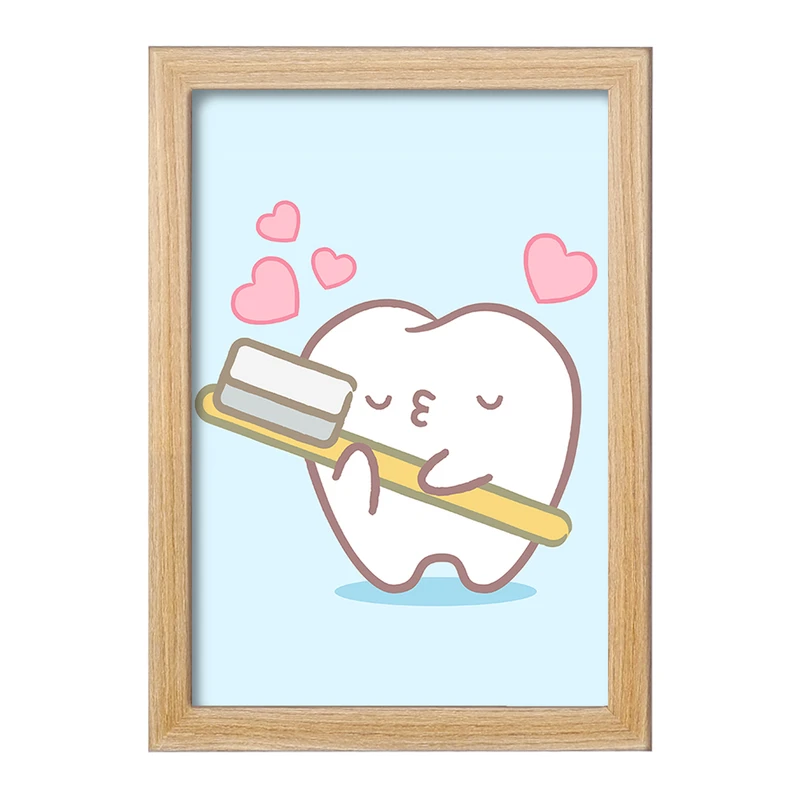 تابلو خندالو مدل دندان و دندان پزشکی کودکانه کد 36781