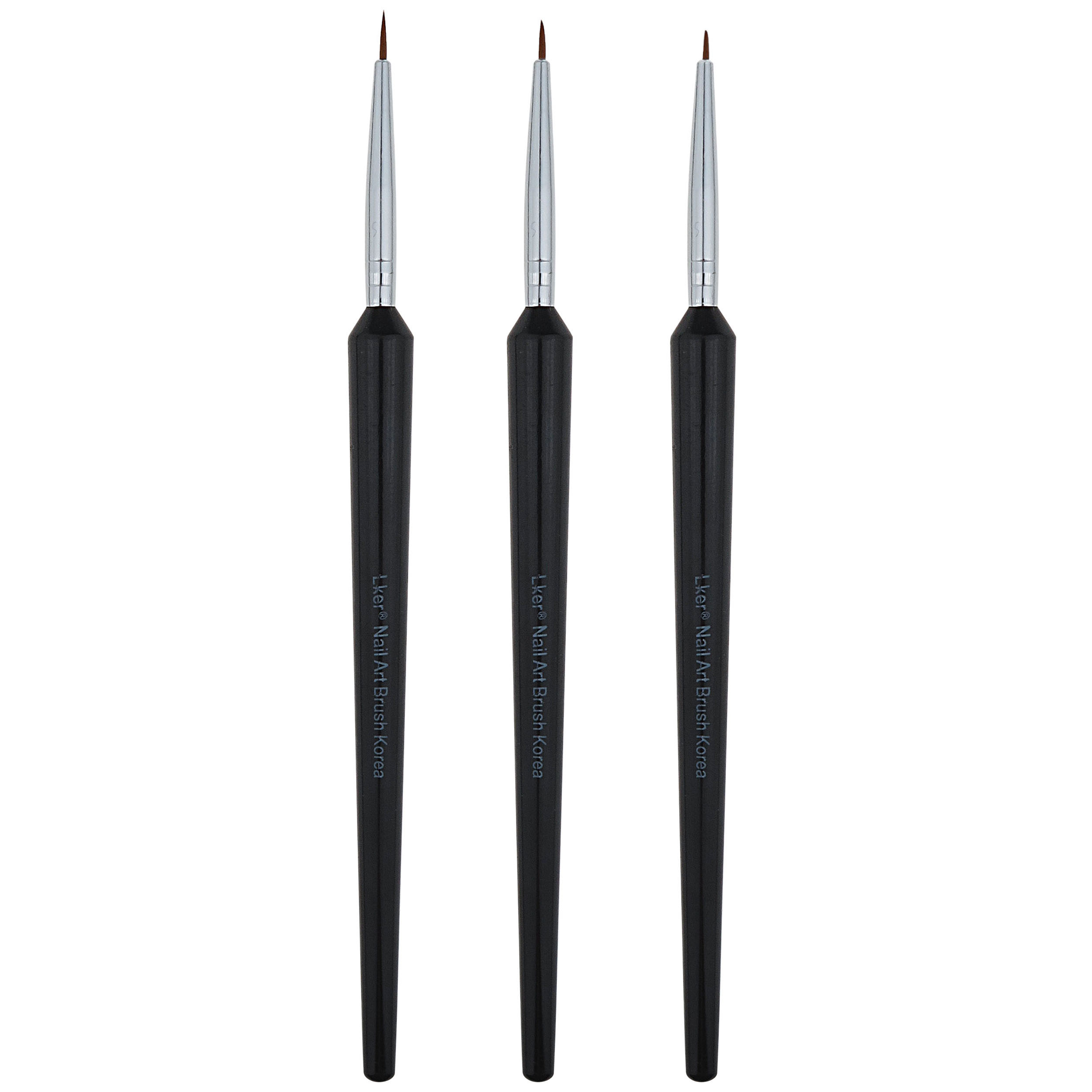 قلم طراحی ناخن لکر مدل All-LK03 مجموعه 3 عددی 