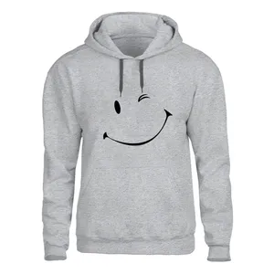 هودی مردانه مدل چشمک کد Z16 رنگ طوسی