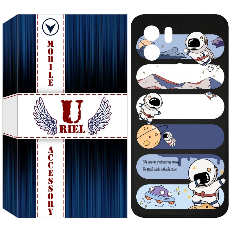 کاور یوریل مدل KSH کد 30 طرح کهکشان مناسب برای گوشی موبایل شیائومی Redmi A2 Plus