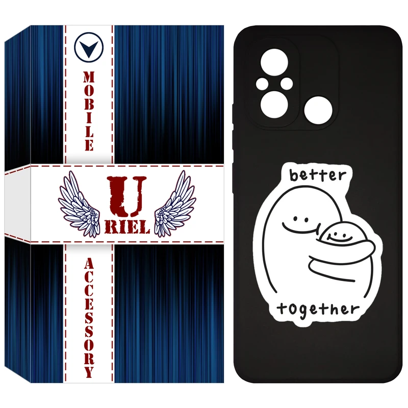 کاور یوریل مدل KSH کد 90 طرح Together مناسب برای گوشی موبایل شیائومی Redmi 12C