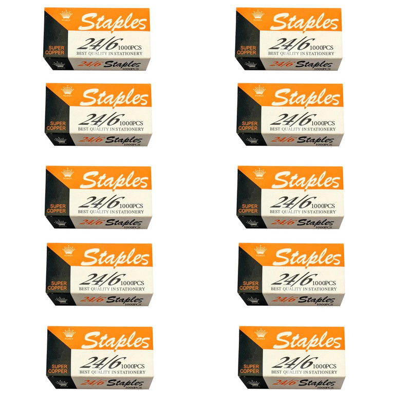 سوزن منگنه رومکس مدل امپراتور سایز 24/6 بسته 10000 عددی