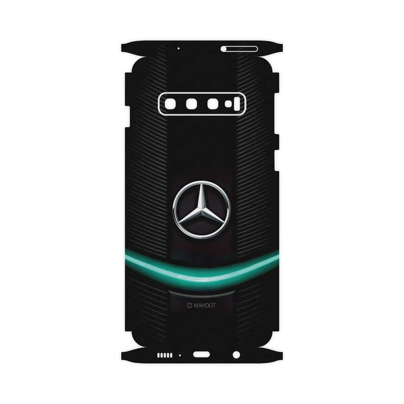 برچسب پوششی ماهوت مدل Mercedes-Benz-FullSkin مناسب برای گوشی موبایل سامسونگ Galaxy S10
