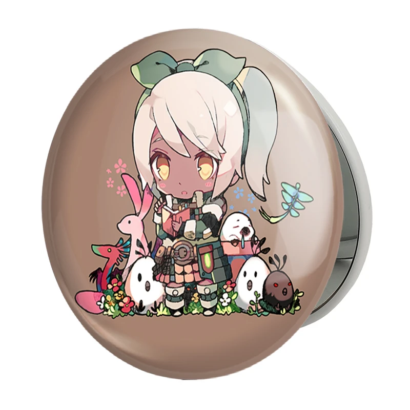 آینه جیبی خندالو طرح بازی شکارچی هیولا (Monster Hunter) مدل تاشو کد 33256