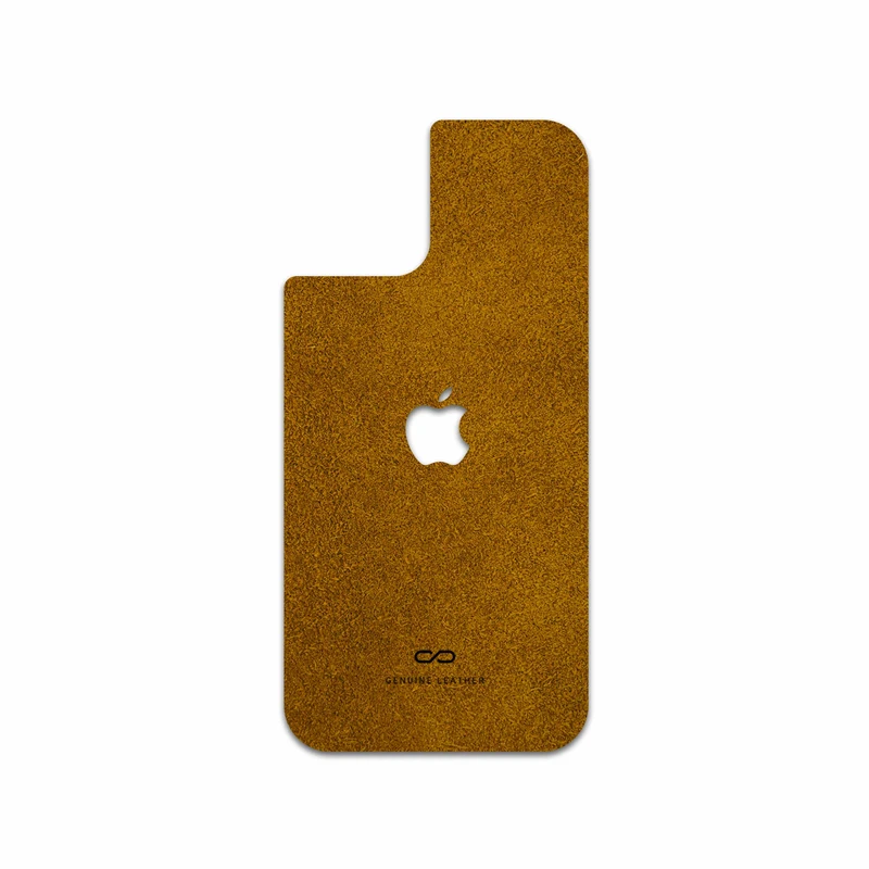 برچسب پوششی ماهوت مدل Brown-Chamois-Leather مناسب برای گوشی موبایل اپل iPhone 12 Pro Max