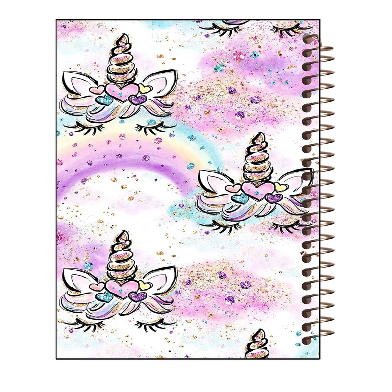 دفتر مشق 80 برگ طرح یونیکورن کد J106