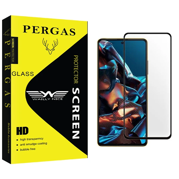 محافظ صفحه نمایش شیشه ای وایلی نایس مدل Pergas مناسب برای گوشی موبایل شیائومی Poco X5 Pro 5G