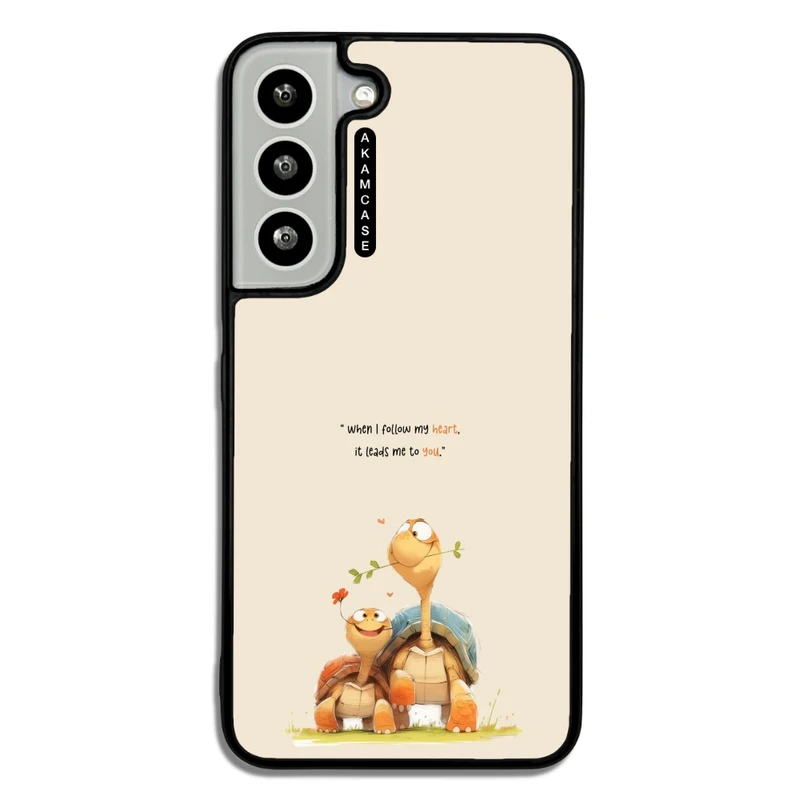 کاور آکام مدل AMC-WSGS22-ANIMALS QOUTES-2 مناسب برای گوشی موبایل سامسونگ Galaxy S22