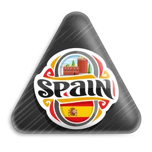 پیکسل خندالو طرح پرچم اسپانیا مدل مثلثی کد 20670