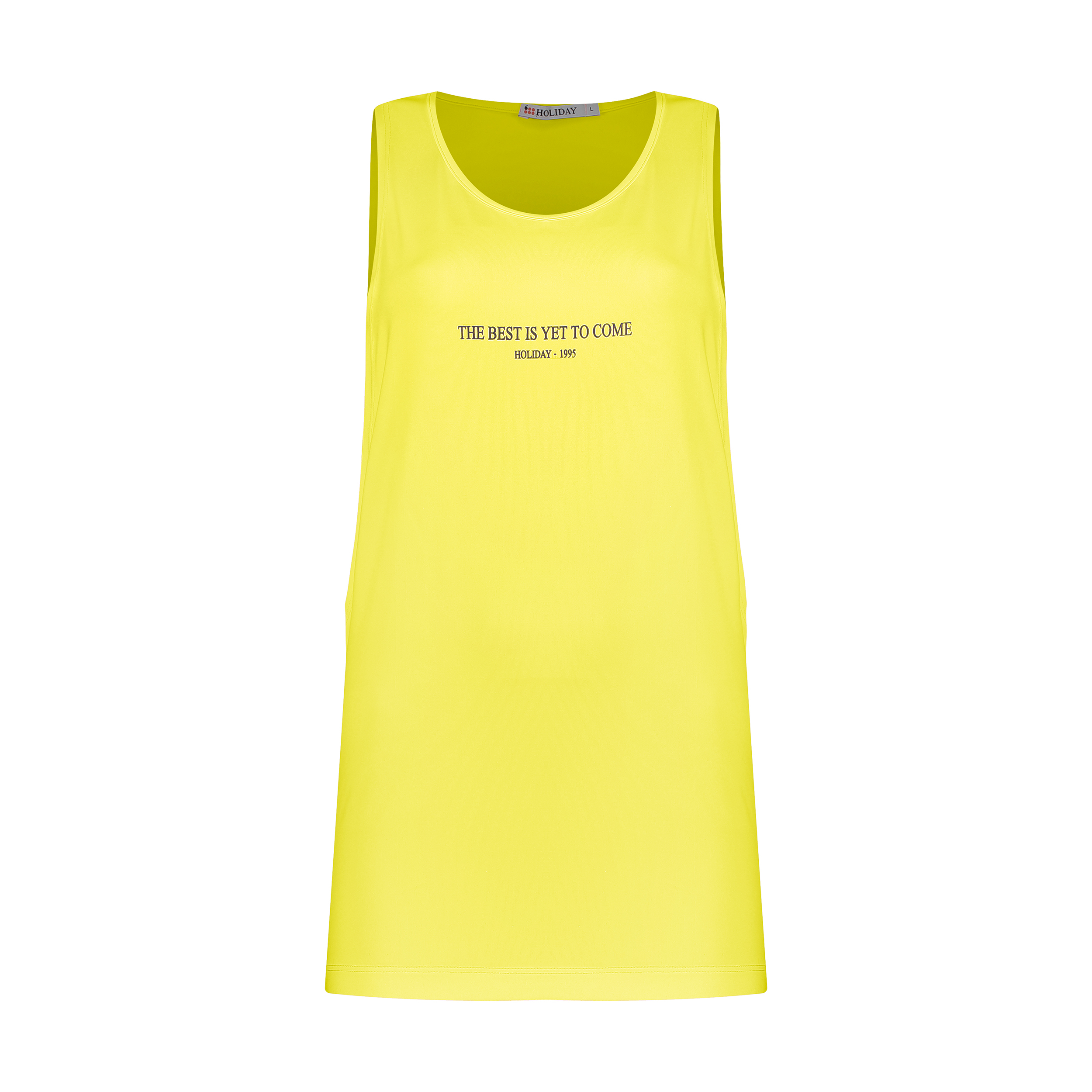تاپ ورزشی زنانه هالیدی مدل 814197-YELLOW