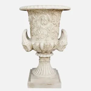 گلدان سنگی مدل فایبرگلاس کد K345