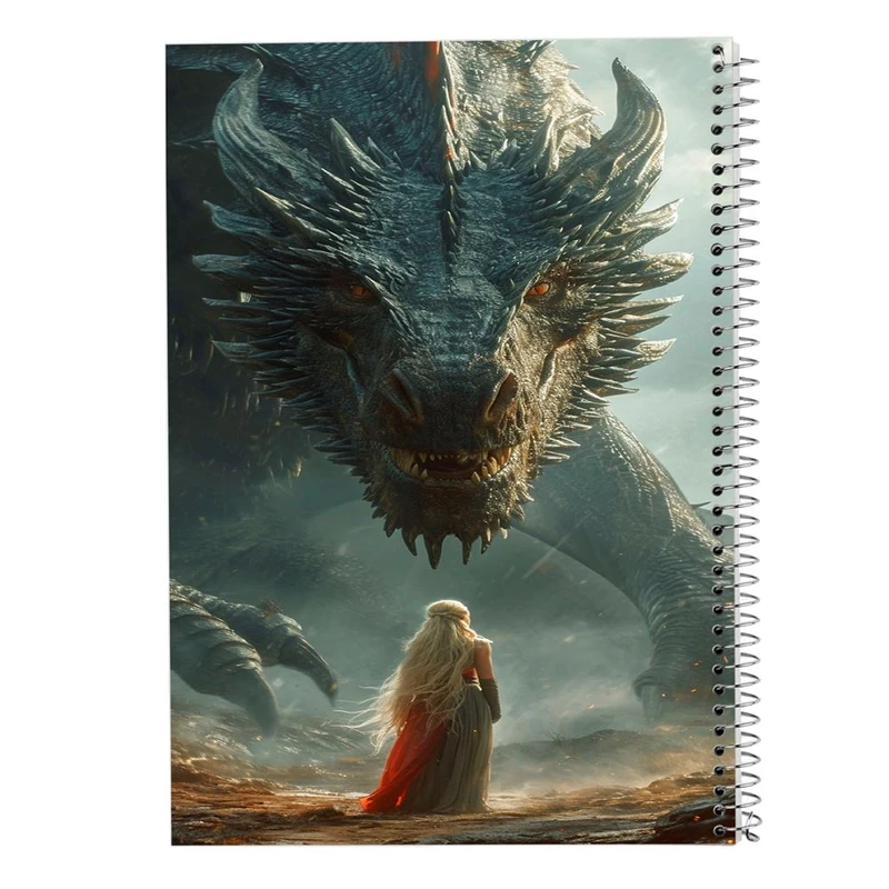 دفتر لیست خرید 50 برگ مدوپد مدل اژدها کد DF16631