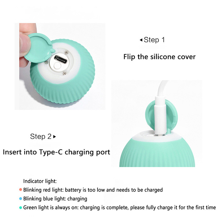 اسباب بازی سگ و گربه مدل توپ اتوماتیک هوشمند