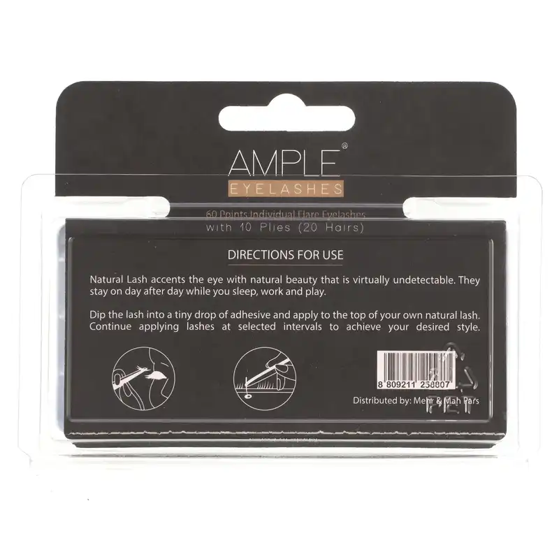 مژه مصنوعی امپل مدل نچرال short