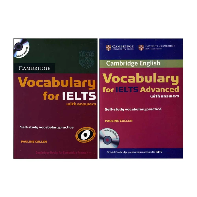  کتاب Vocabulary For IELTS اثر Pauline Cullen انتشارات زبان مهر دو جلدی 