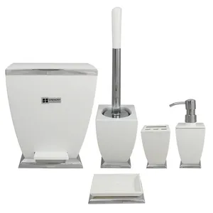 ست سرویس بهداشتی 5 پارچه هارمونی مدل آوا کروم کد TP6561