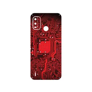 MAHOOT Red_Printed_Circuit_Board Cover Sticker for Nokia G11 Plus