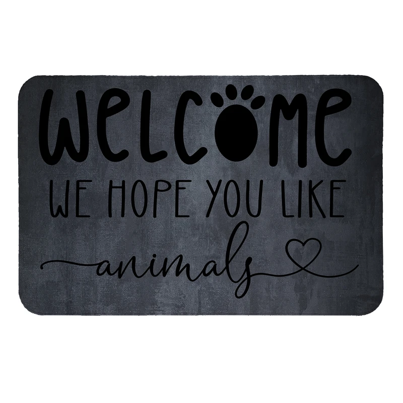 پادری طرح welcome کد 9525 سایز 110x80سانتی متر 