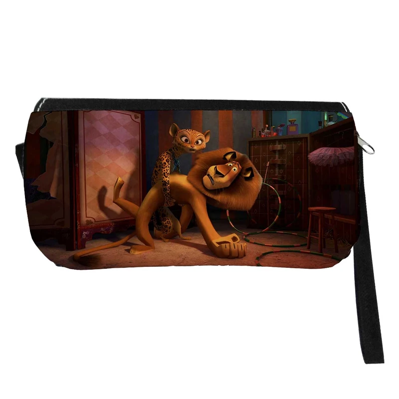 جامدادی طرح ماداگاسکار3 مدل دو زیپ کد TJ267