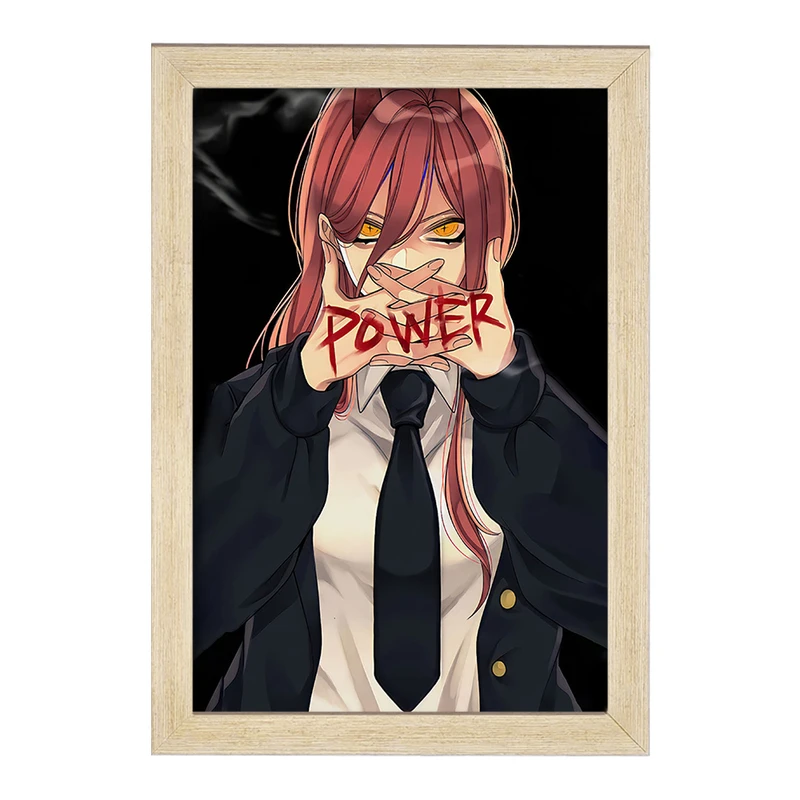 تابلو خندالو مدل پاور انیمه مرد اره ای Chainsaw Man  کد 17997