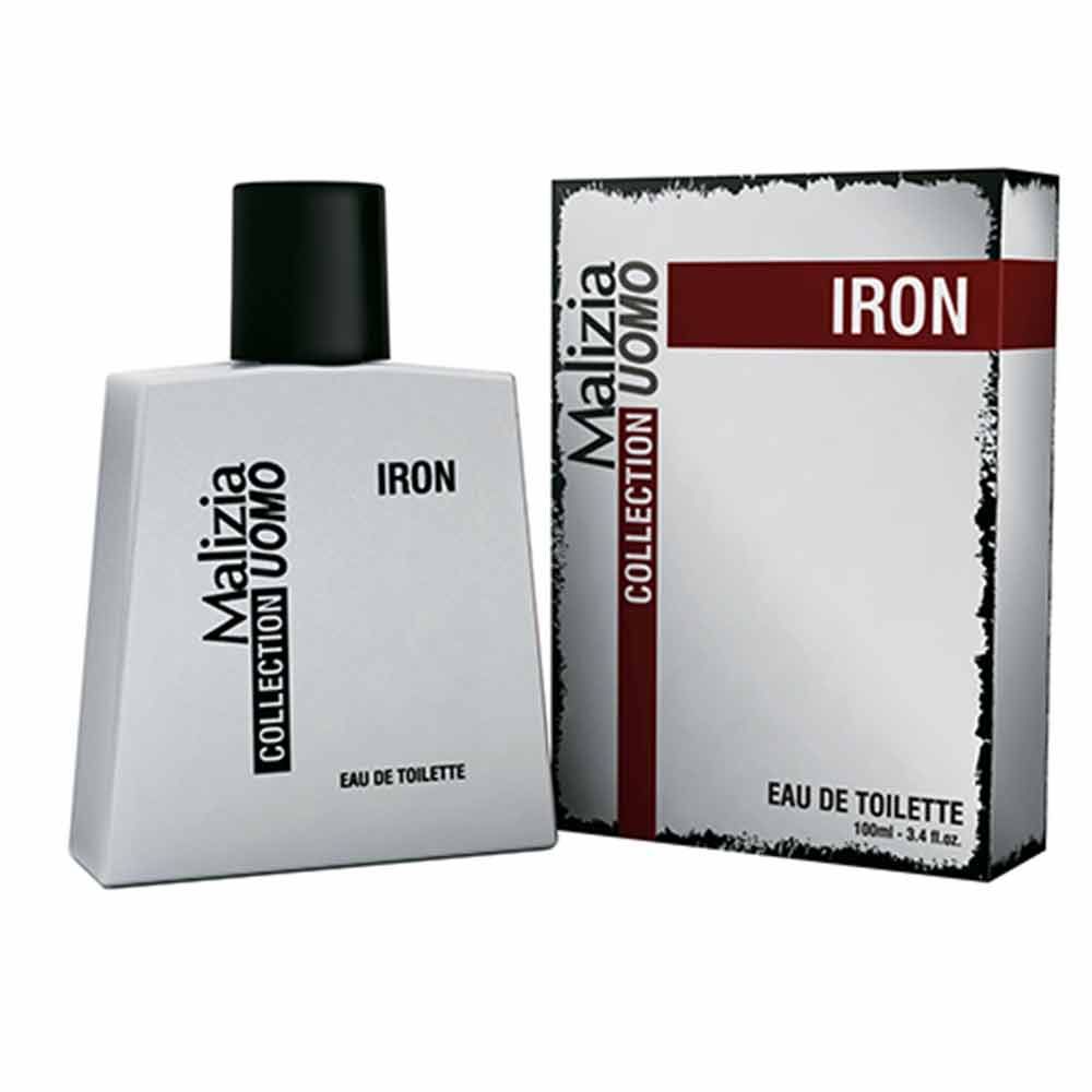 ادو تویلت مردانه مالیزیا مدل Iron با رایحه تند حجم 100 میلی لیتر -  - 1