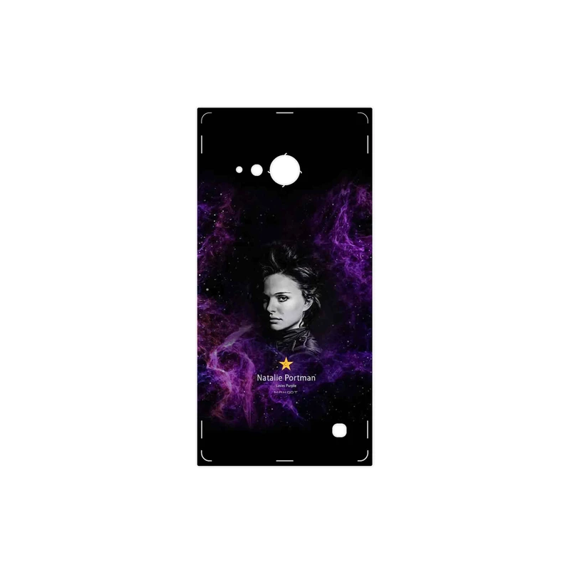 برچسب پوششی ماهوت مدل Natalie Portman مناسب برای گوشی موبایل نوکیا Lumia 730