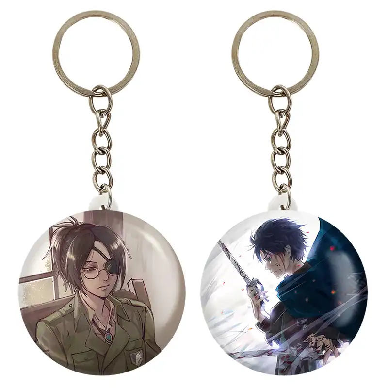 جاکلیدی خندالو مدل هانجی انیمه اتک آن تایتان کد 1860918610 مجموعه 2 عددی