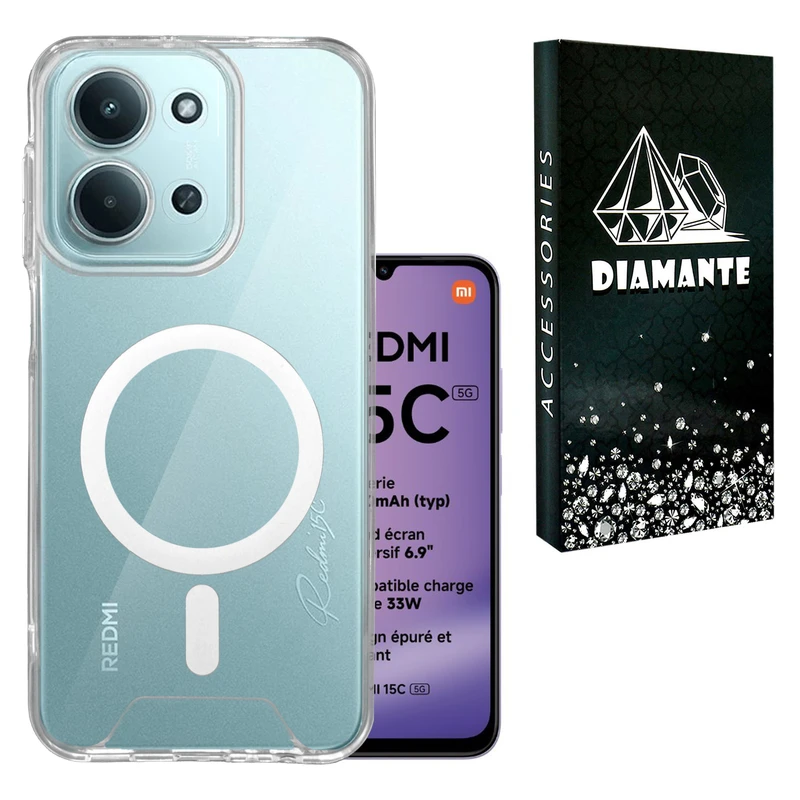 کاور دیامانته مدل Mac_safe Bk مناسب برای گوشی موبایل شیائومی Poco C85