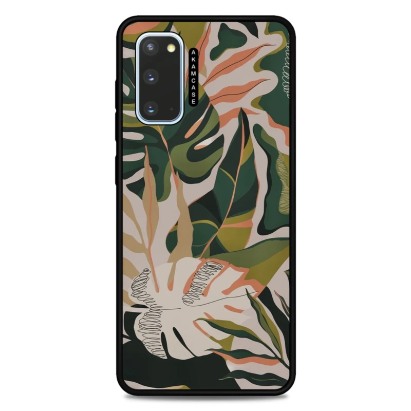 کاور آکام مدل AMC-WSGS20-LEAVES-31 مناسب برای گوشی موبایل سامسونگ Galaxy S20