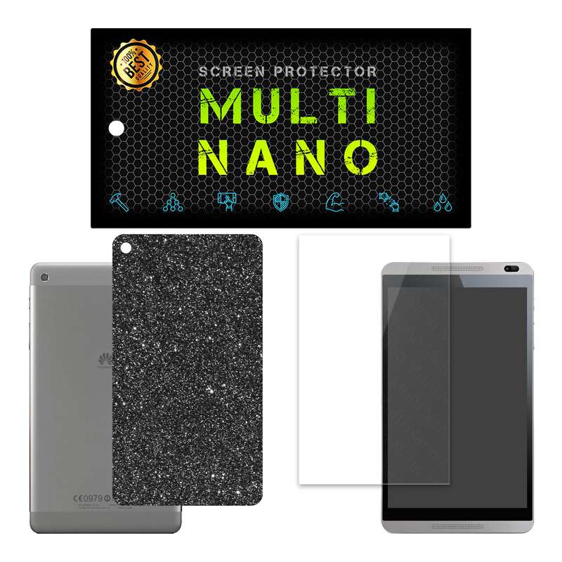 برچسب پوششی مولتی نانو مدل X-F1G-S مناسب برای تبلت هوآوی MediaPad M1 به همراه محافظ صفحه نمایش