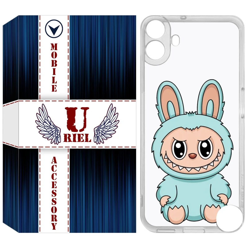 کاور یوریل مدل Clear کد 144 طرح لبوبو Labubu مناسب برای گوشی موبایل ناتینگ فون Nothing CMF Phone 1
