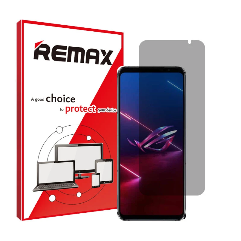 محافظ صفحه نمایش حریم شخصی ریمکس مدل Resistant مناسب برای گوشی موبایل ایسوس ROG Phone 5s 