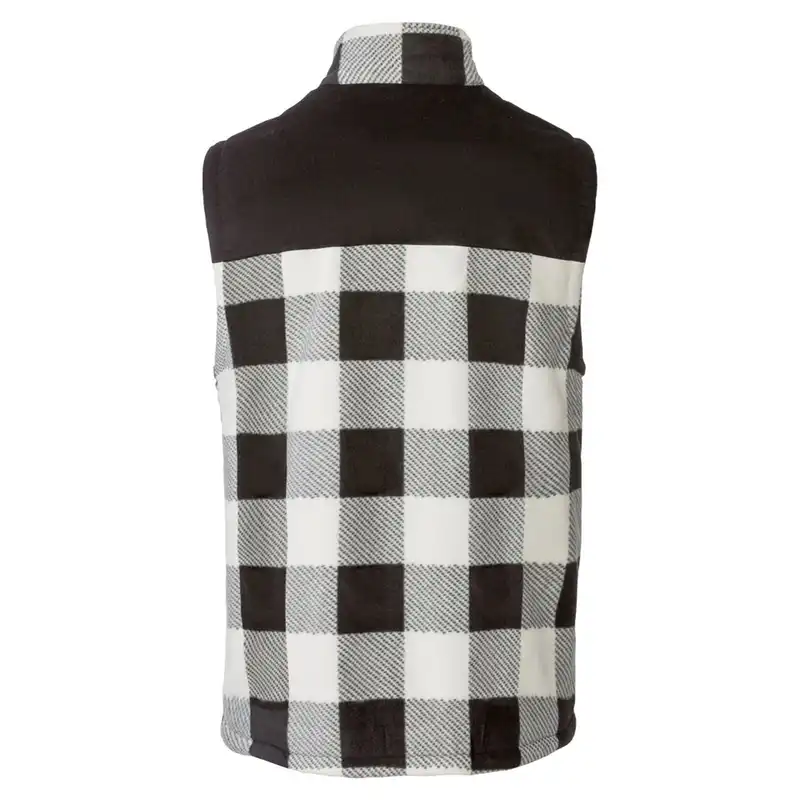 جلیقه مردانه پارکساید مدل توکرک چهارخانه کد LUX2022