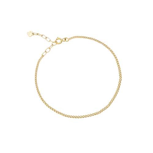 دستبند زنجیر طلا 18 عیار زنانه ماوی گالری مدل کارتیه