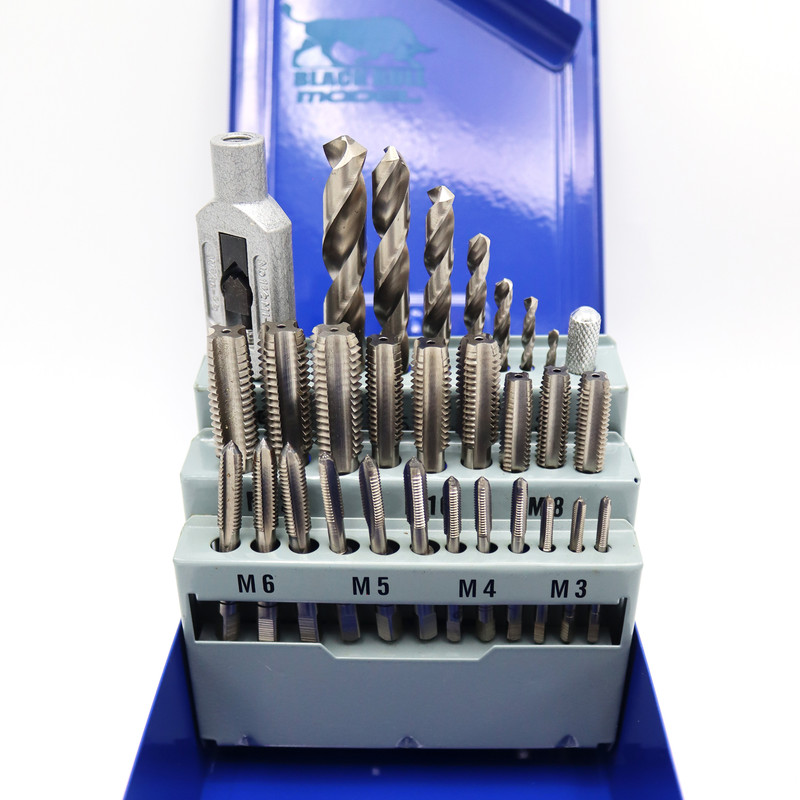 مته و قلاویز مدل بلک بول کد YP-HSS-E-MATE-GHALAVIZ-029 مجموعه 29 عددی