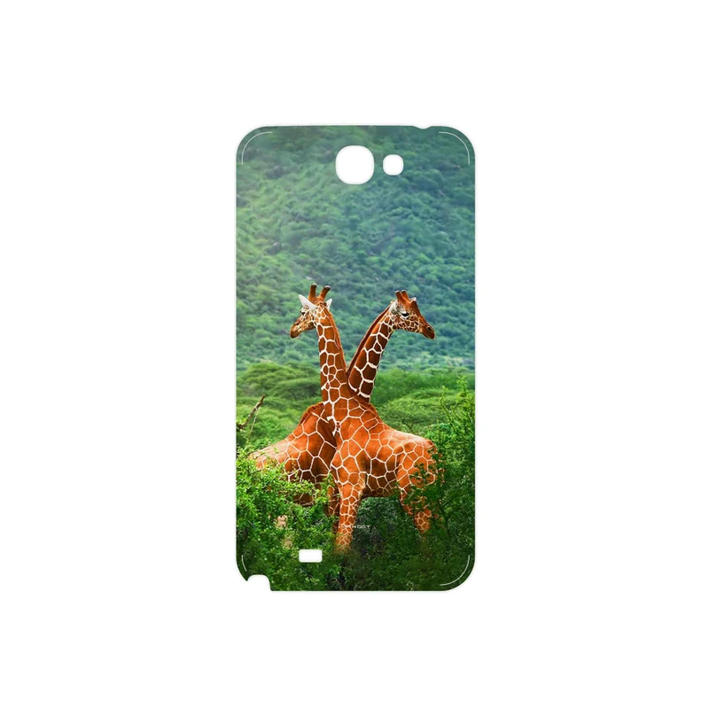 برچسب پوششی ماهوت مدل Giraffe مناسب برای گوشی موبایل سامسونگ Galaxy Note 2