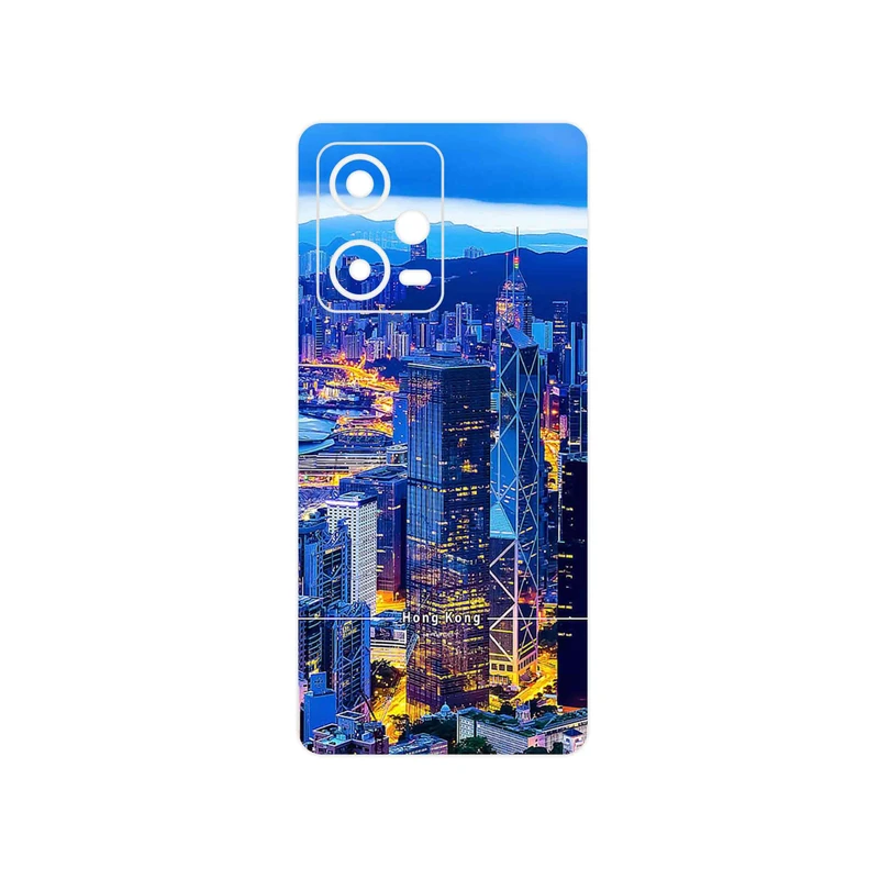 برچسب پوششی ماهوت مدل Hong Kong City مناسب برای گوشی موبایل شیائومی Redmi Note 12 Pro