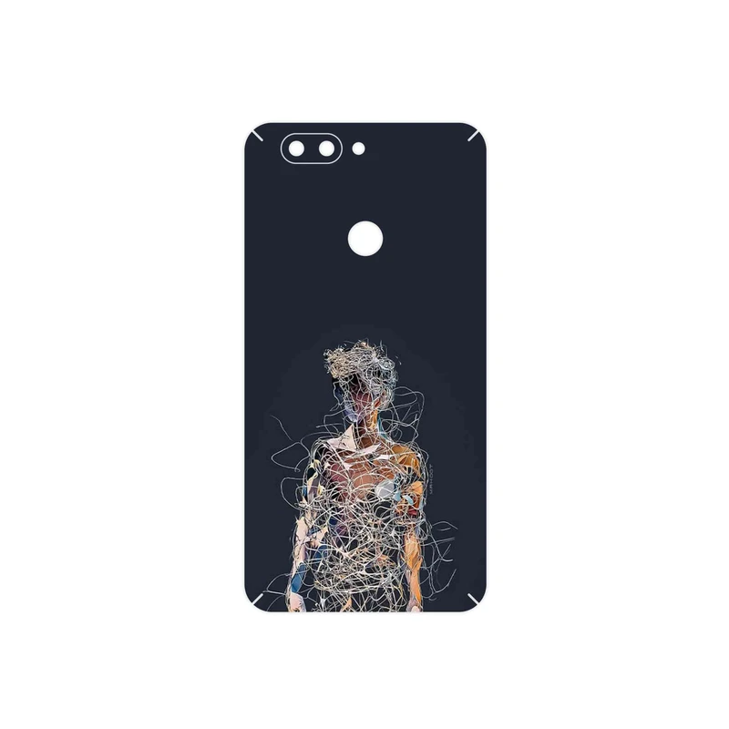 برچسب پوششی ماهوت مدل Strings Digital Art 1 مناسب برای گوشی موبایل الفون P8 Mini